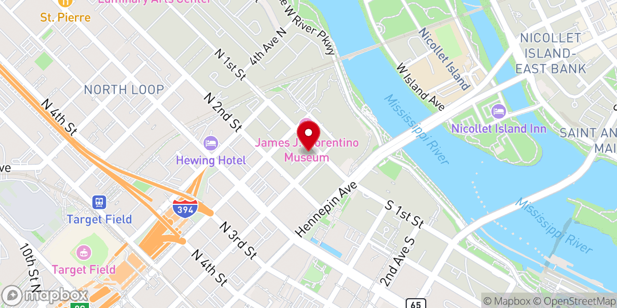 Map showing location of River Valley Church - City Campus
