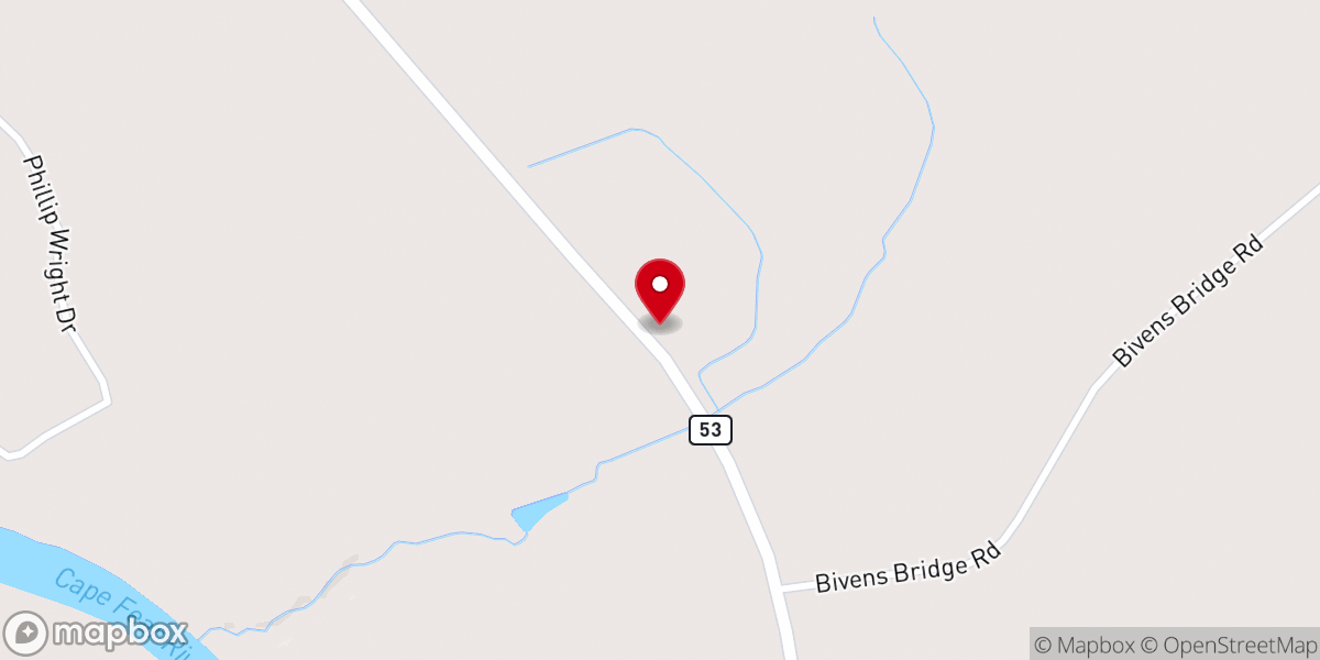 Map showing location of Apostolic way church