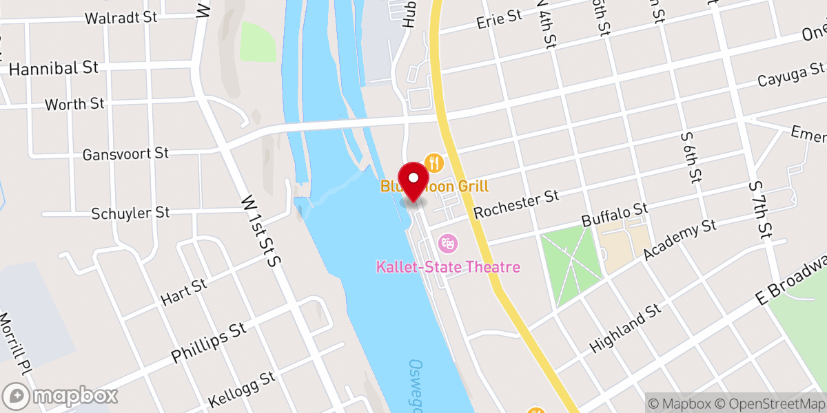 Map showing location of The Salvation Army of Fulton, NY