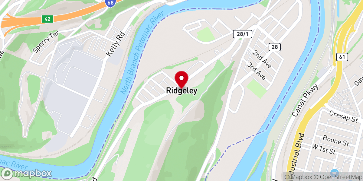 Map showing location of Holy Cross Untd Methodist Church