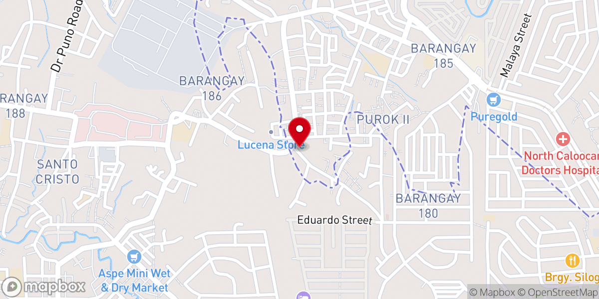 Map showing location of St. Joseph the Worker Parish (Diocese of Novaliches)