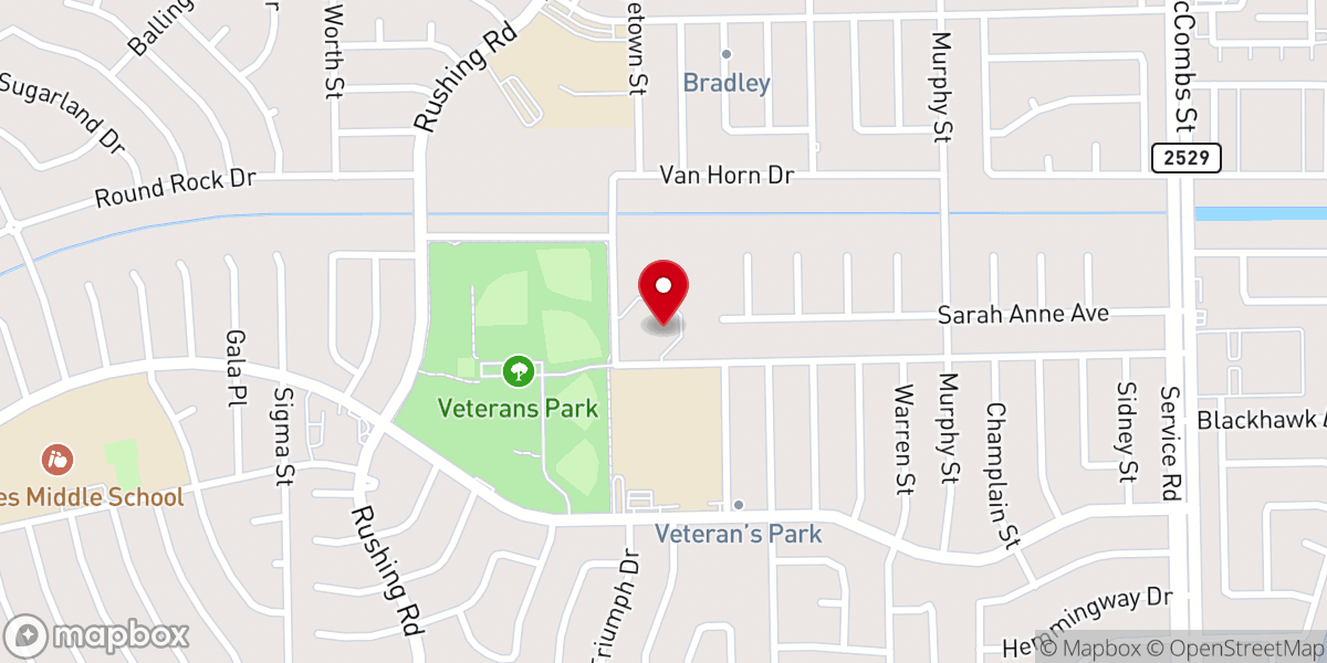 Map showing location of Korean Catholic Church