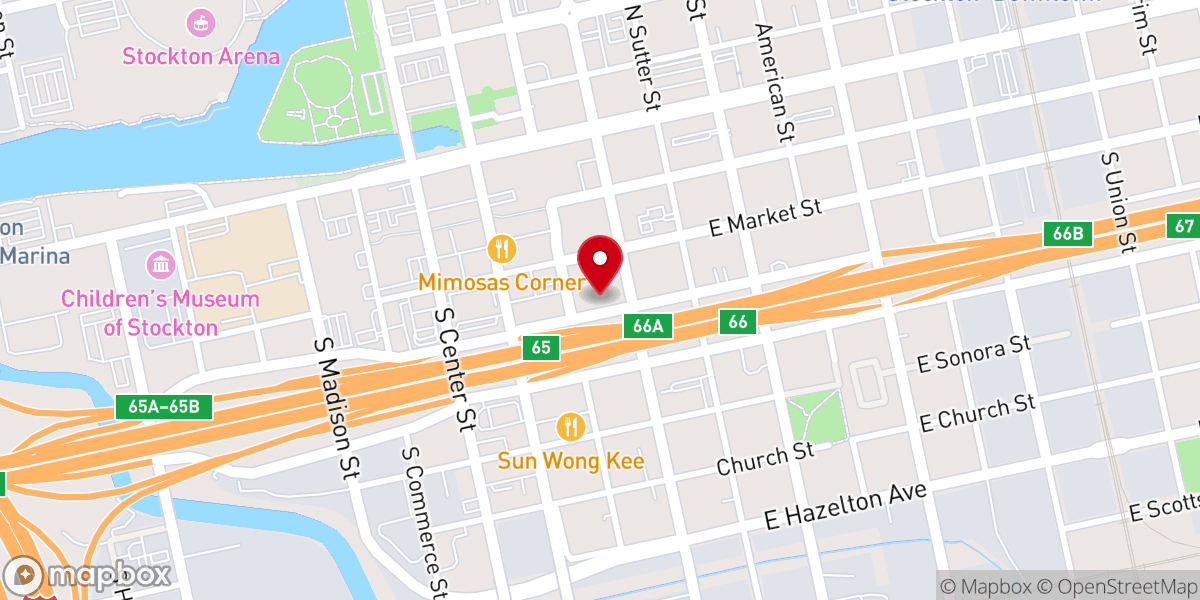 Map showing location of St. Mary of the Assumption Catholic Church