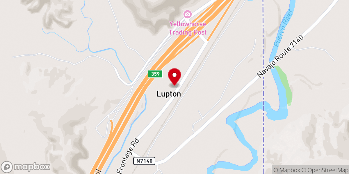 Map showing location of Little Post Office Sanctuary