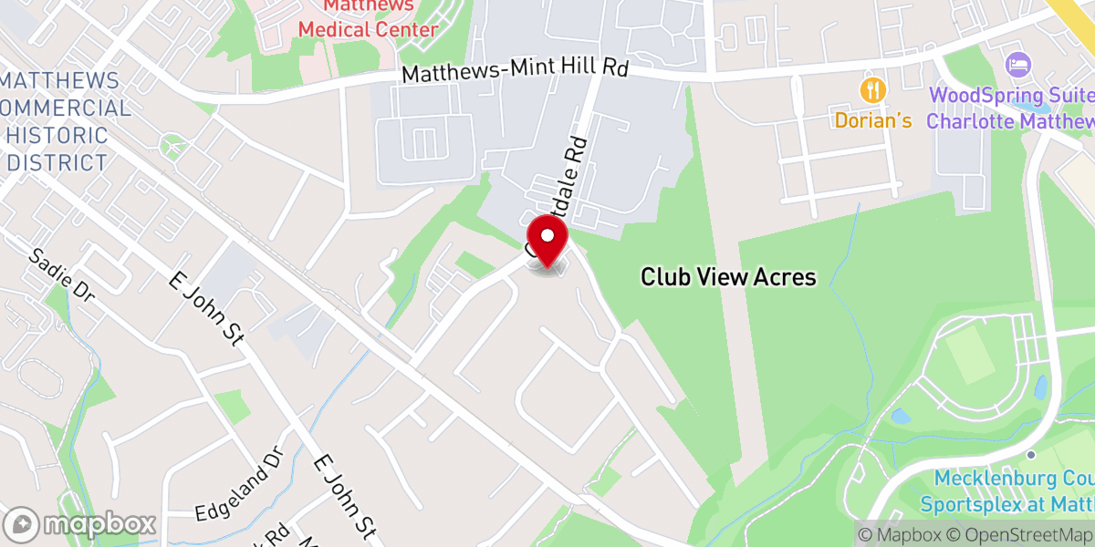 Map showing location of United House of Prayer