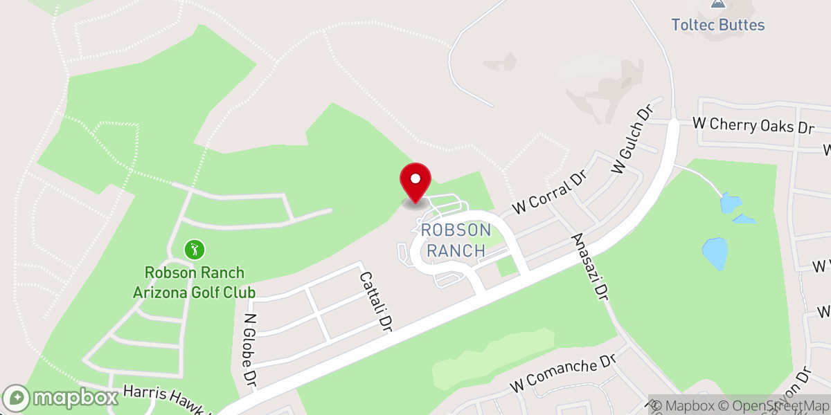 Map showing location of Rock Springs Church