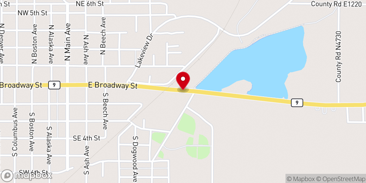 Map showing location of Ignite Evangelistic Ministries