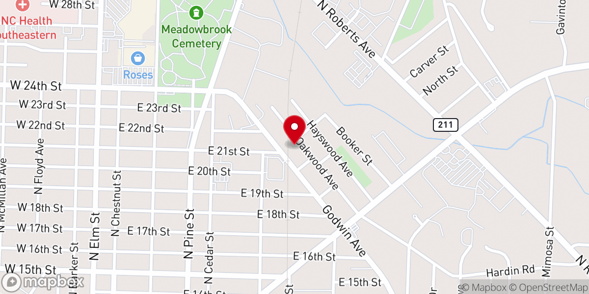 Map showing location of House of Prayer International