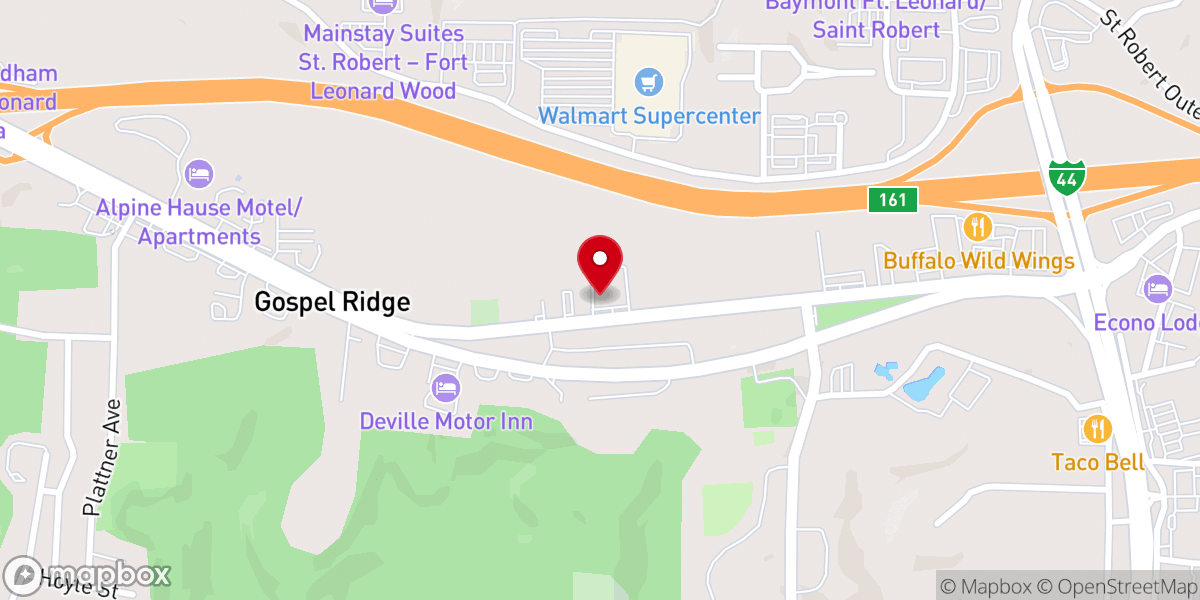 Map showing location of New Harvest Apostolic Church (UPCI)
