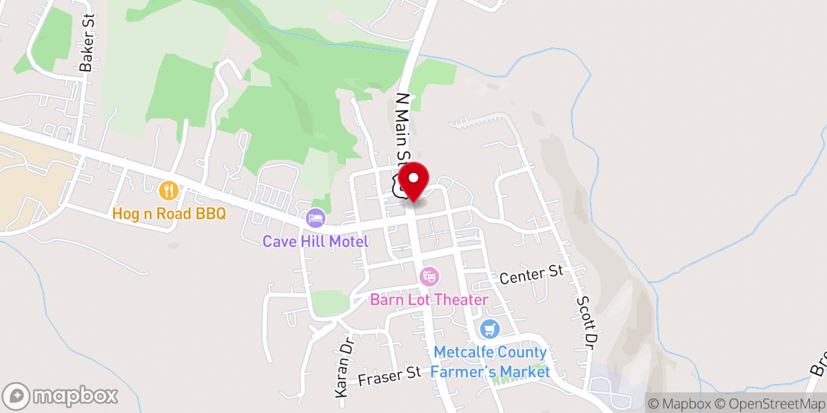 Map showing location of Grassroots Community Church