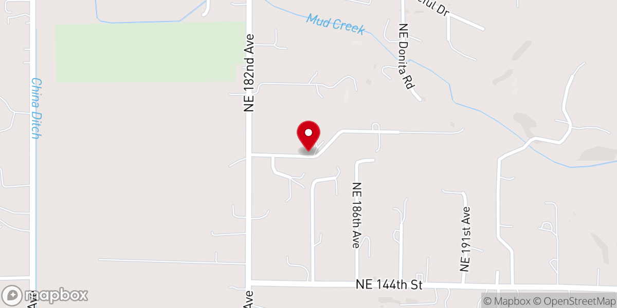 Map showing location of Masters Mind Ministry