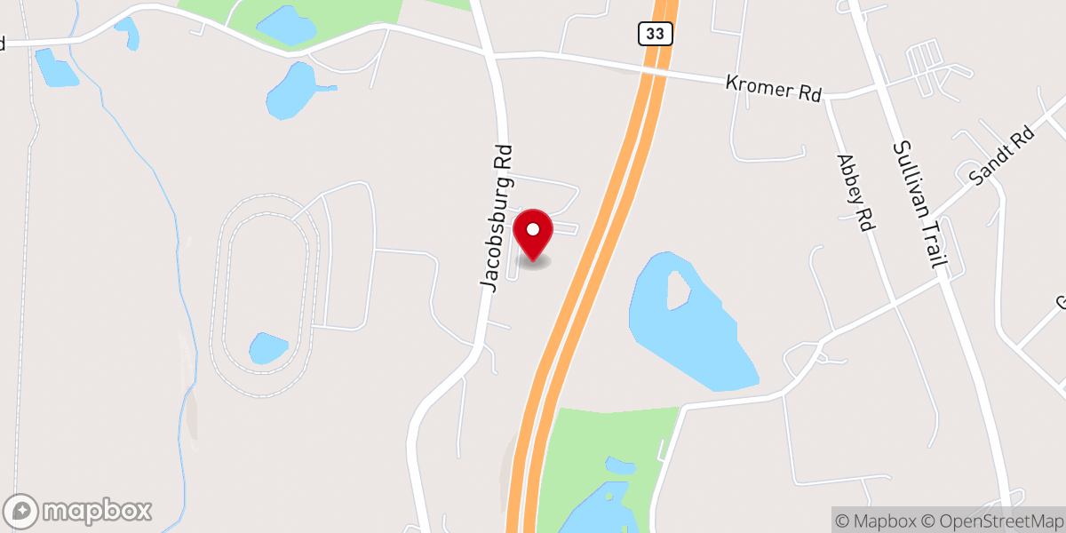 Map showing location of House On The Rock Family Church