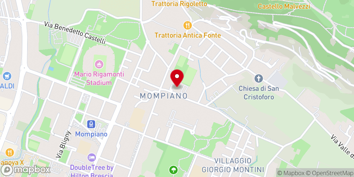 Map showing location of Chiesa Parrocchiale di San Gaudenzio