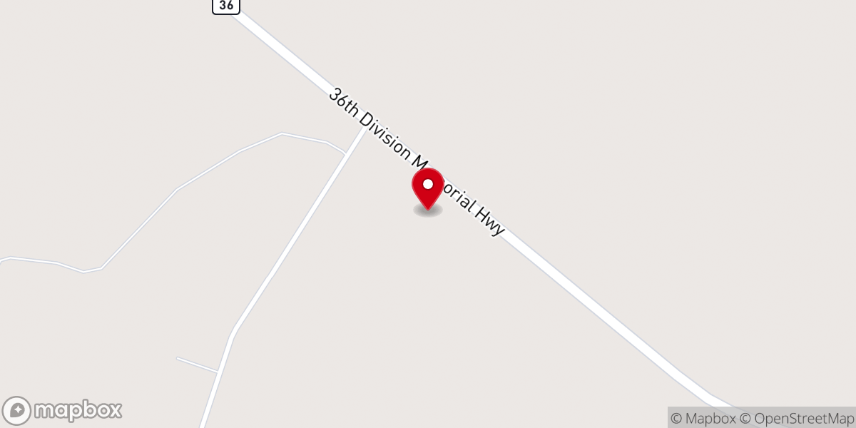 Map showing location of Barn Church Ministries