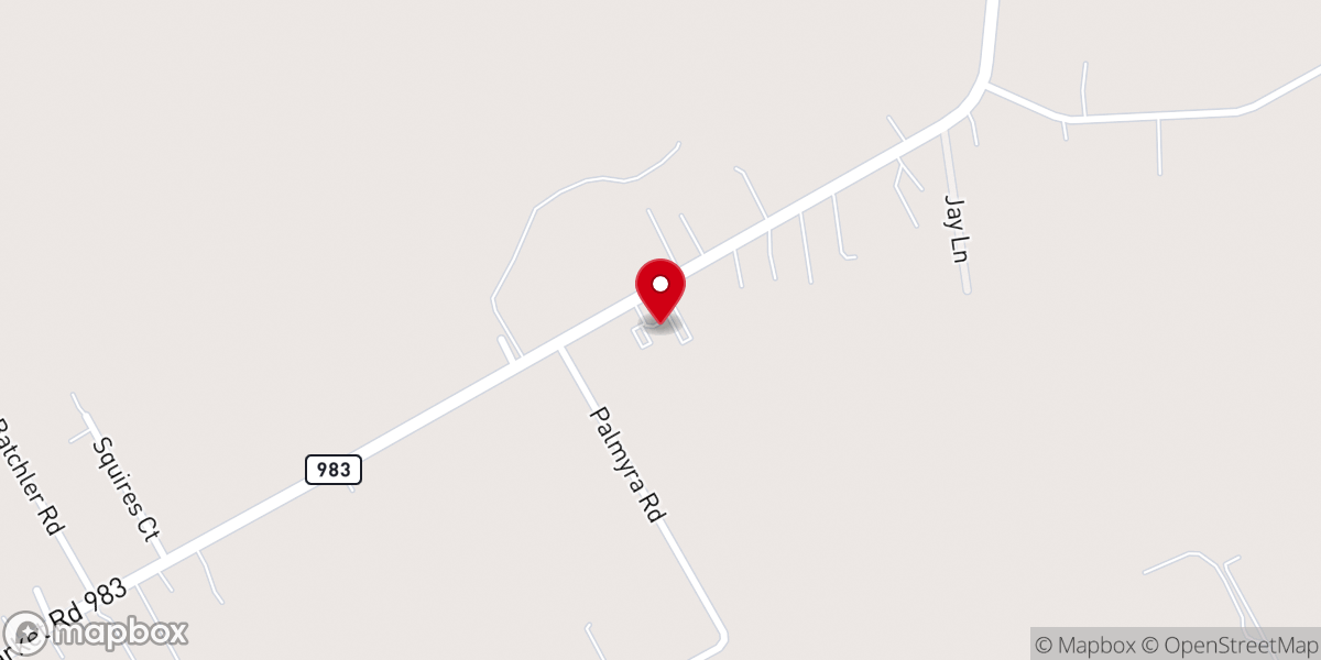 Map showing location of New Beginnings Bible Church