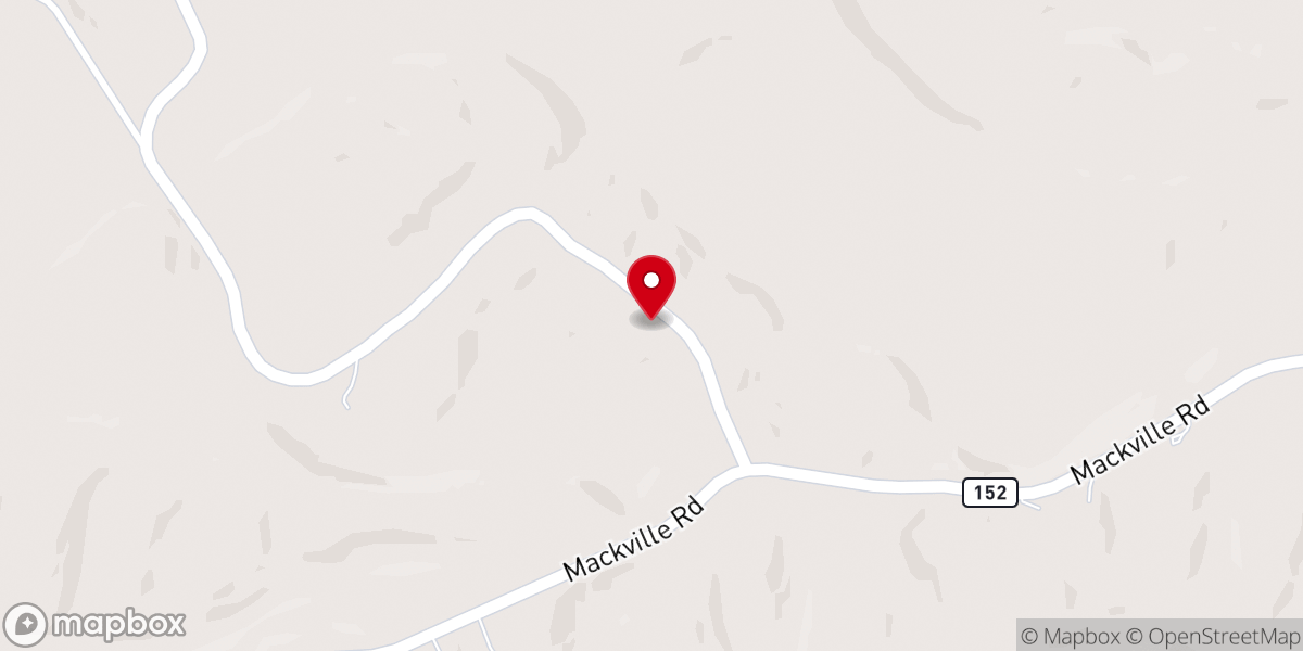 Map showing location of BARRY VANDIVIER CENTER