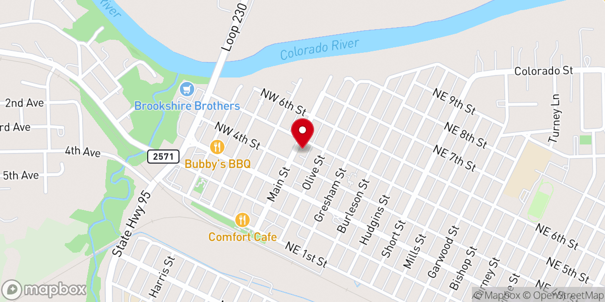 Map showing location of Kids Outdoor Zone (KOZ) World Headquarters