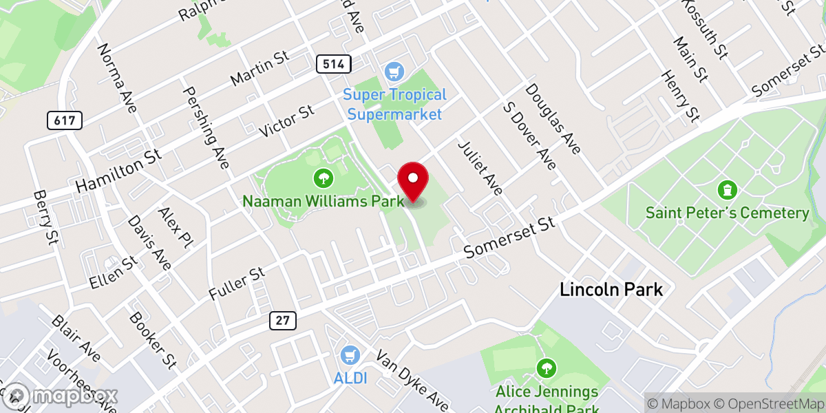 Map showing location of University Heights Seventh-Day Adventist Church