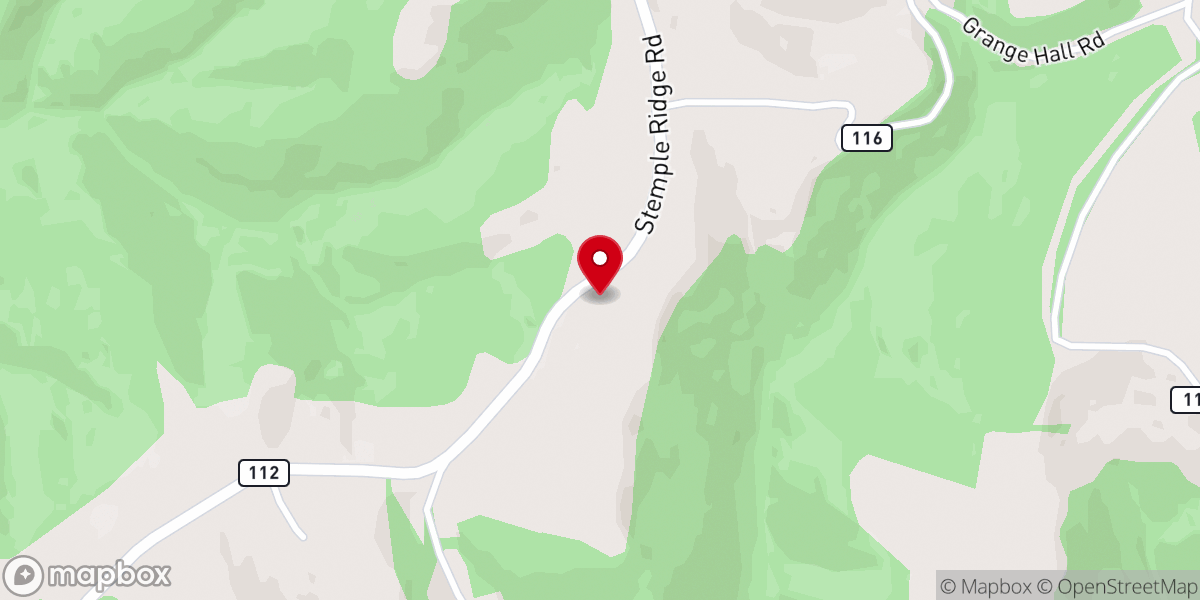 Map showing location of St Pauls United Methodist Church
