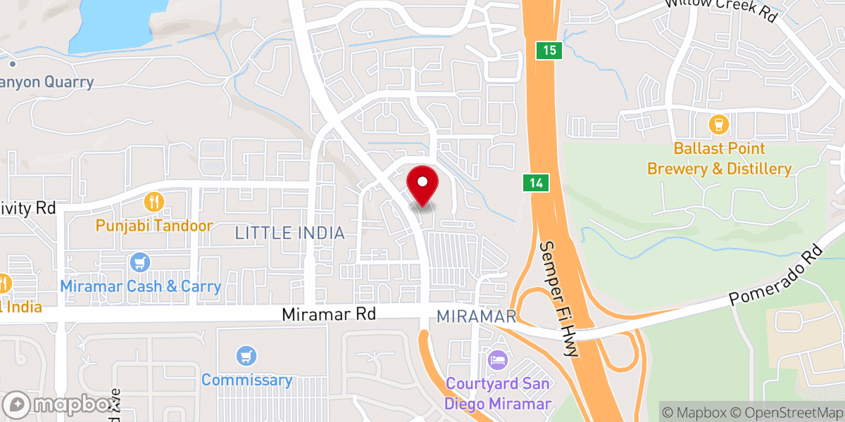Map showing location of Christ Community Church