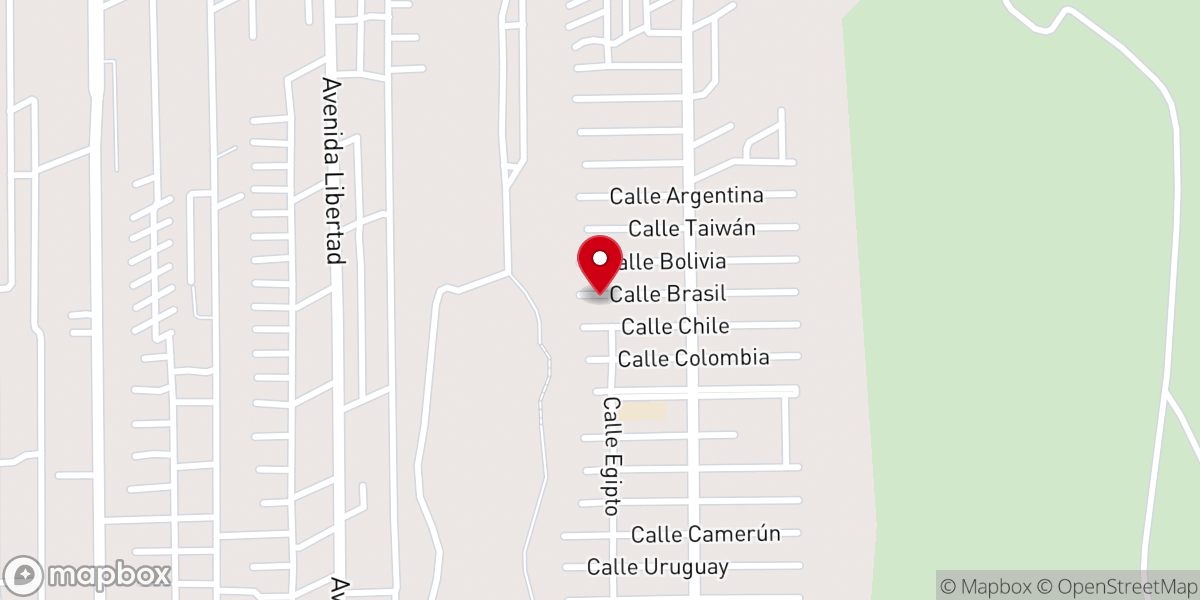 Map showing location of Iglesia Pentecostal Cristo viene pronto por ti