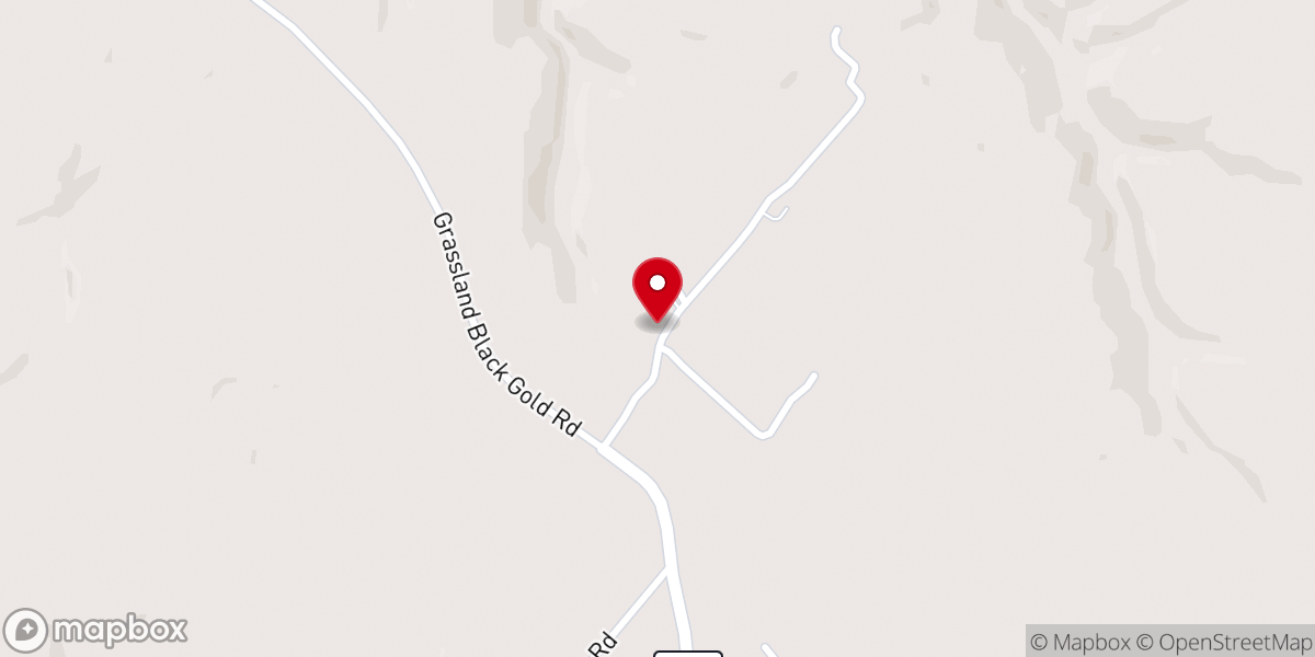 Map showing location of Holly Springs Church