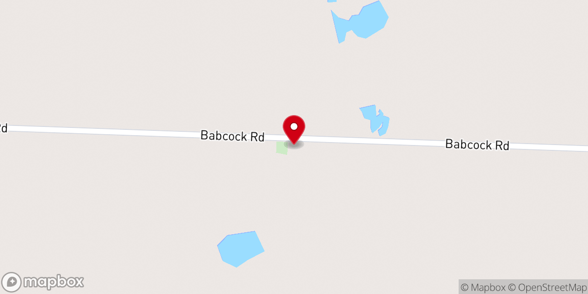 Map showing location of Eldorendo Holiness Church