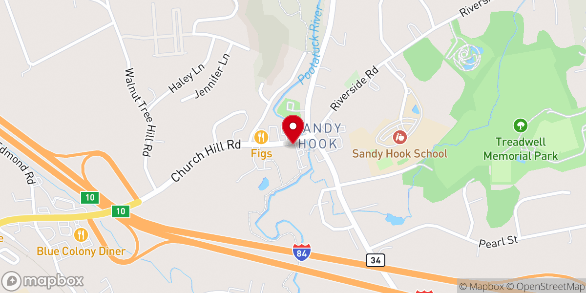 Map showing location of Cover Two Sports Cafe