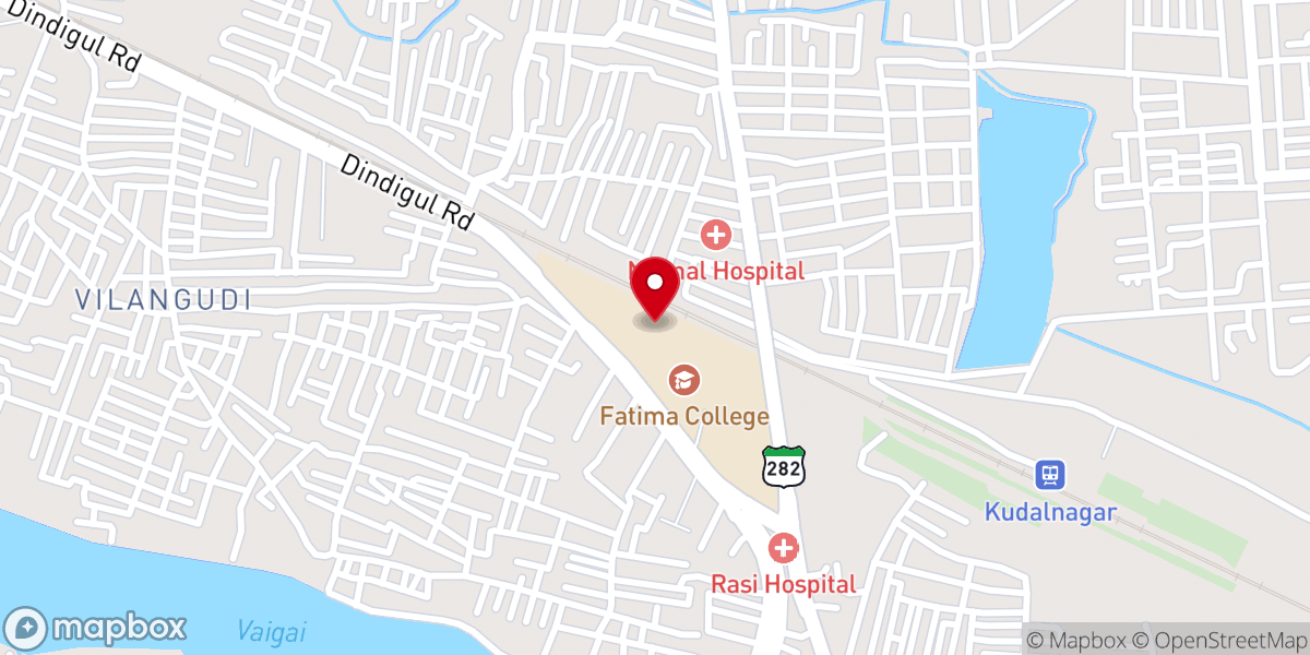 Map showing location of St. Joseph Church