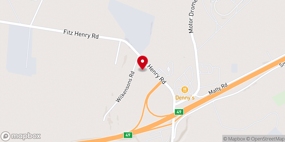 Map showing location of Smithton Church of the Nazarene