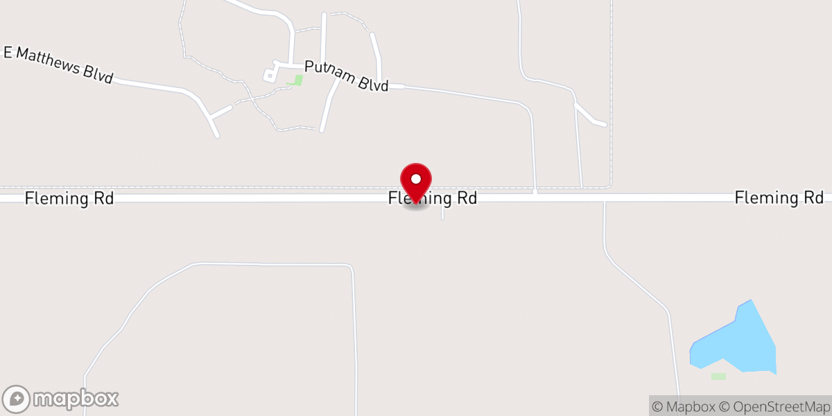 Map showing location of Morning Star Baptist Church