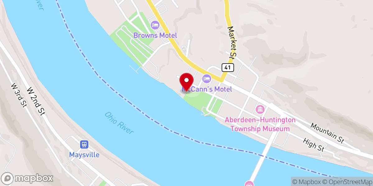Map showing location of Aberdeen Community Park