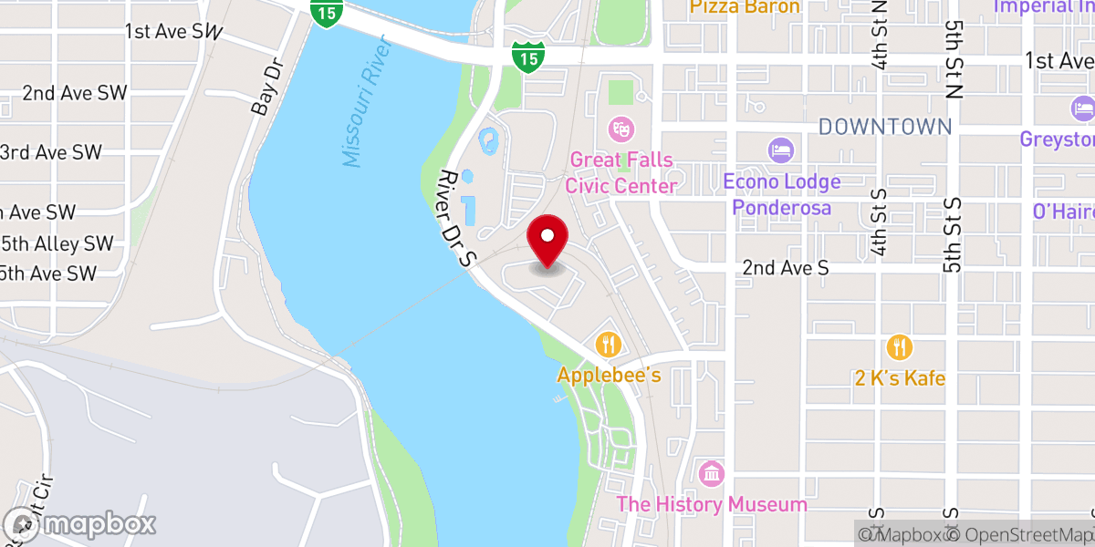 Map showing location of New City Church