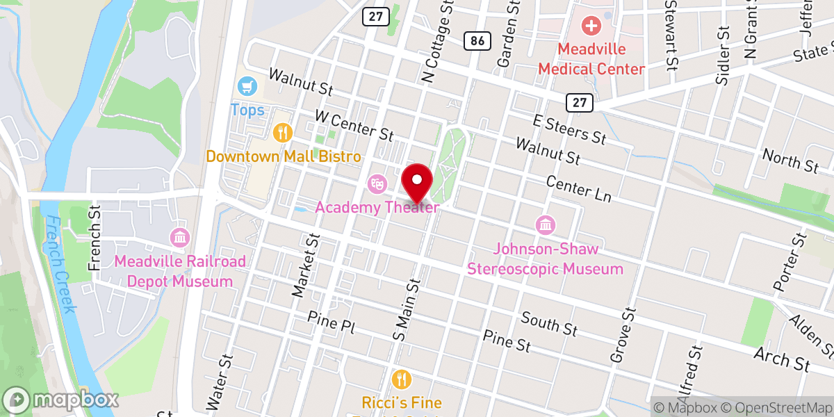 Map showing location of Full Spectrum Center-Spiritual