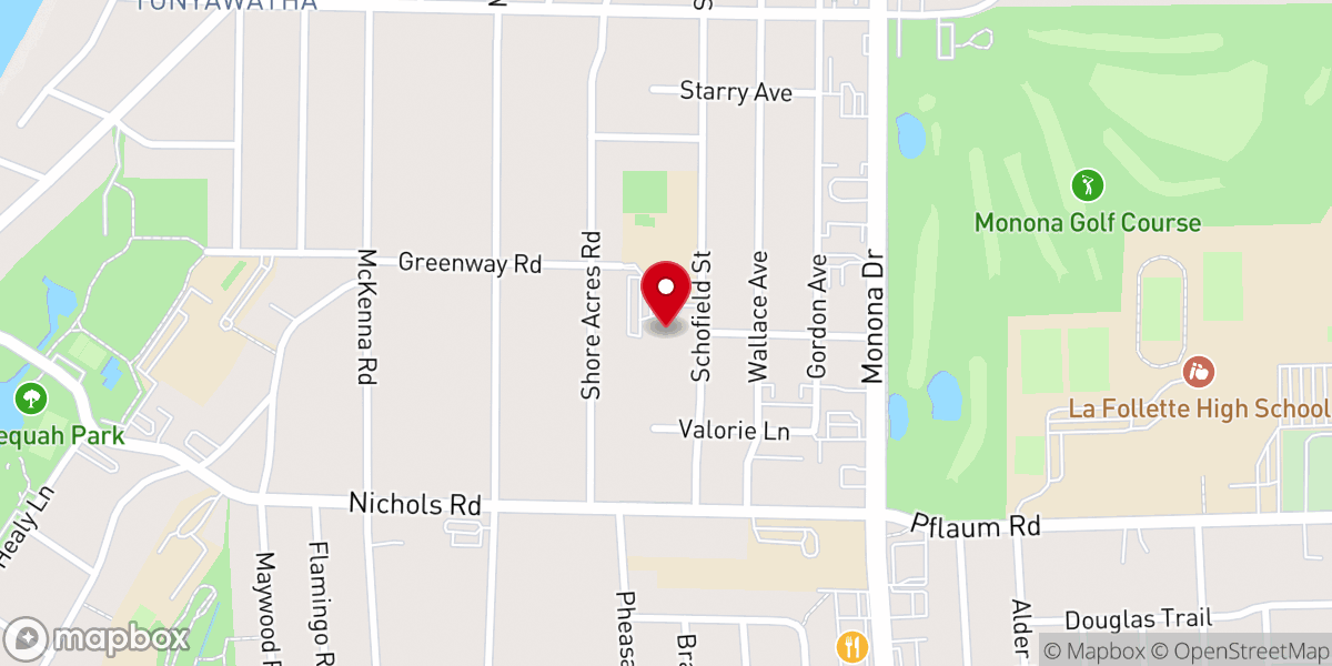 Map showing location of Immaculate Heart of Mary