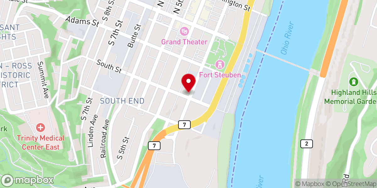 Map showing location of Second Chance Ministries COGIC