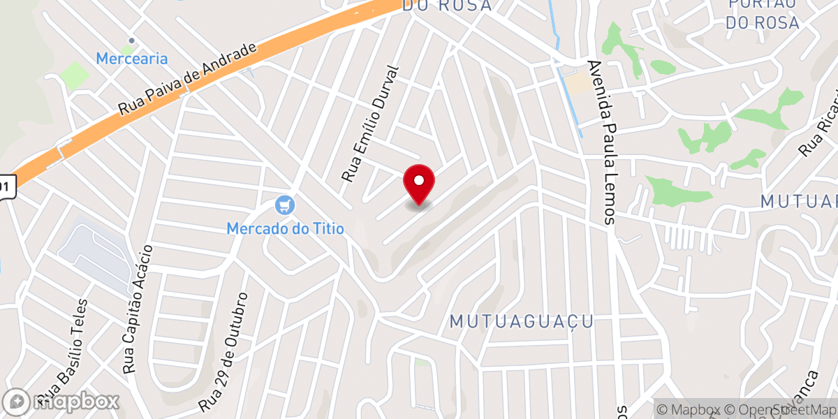 Map showing location of Assembléia De Deus Ministério Da Palavra