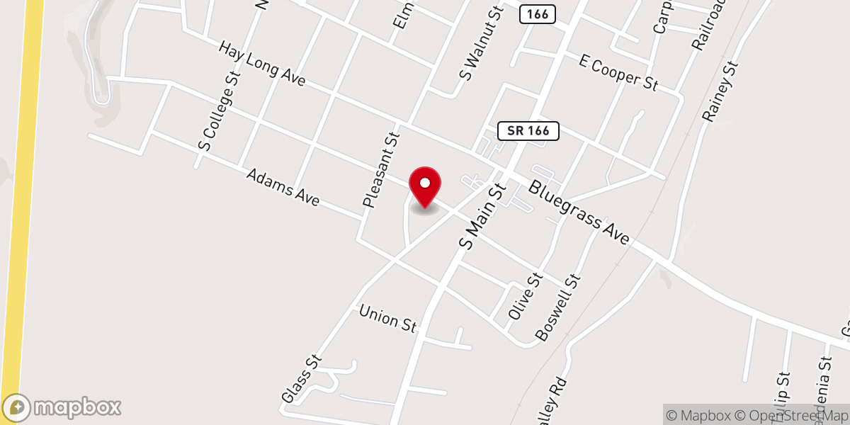 Map showing location of Connection Church Mt Pleasant