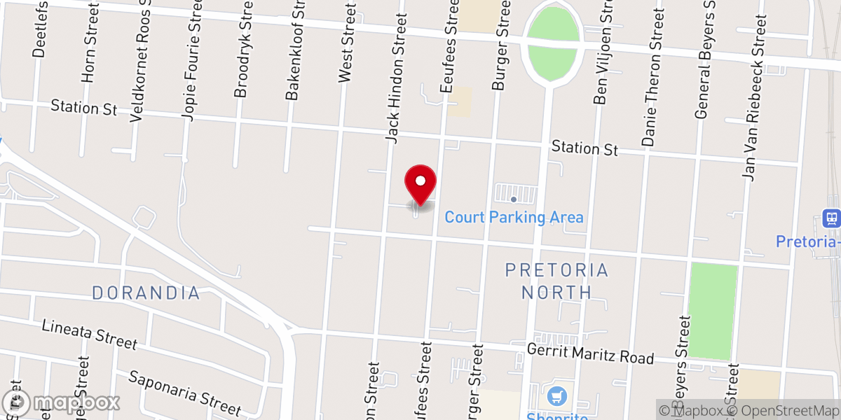 Map showing location of AGS / AFM Word & Spirit