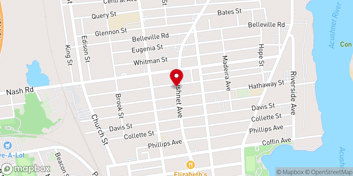 Map showing location of Igreja Universal