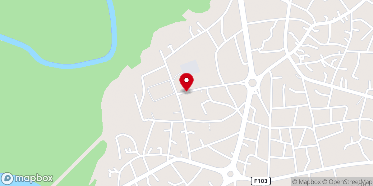 Map showing location of The Apostolic Church