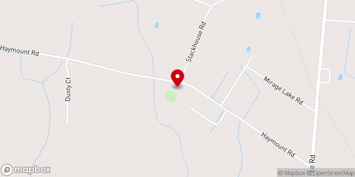 Map showing location of Floydale Full Gospel Church