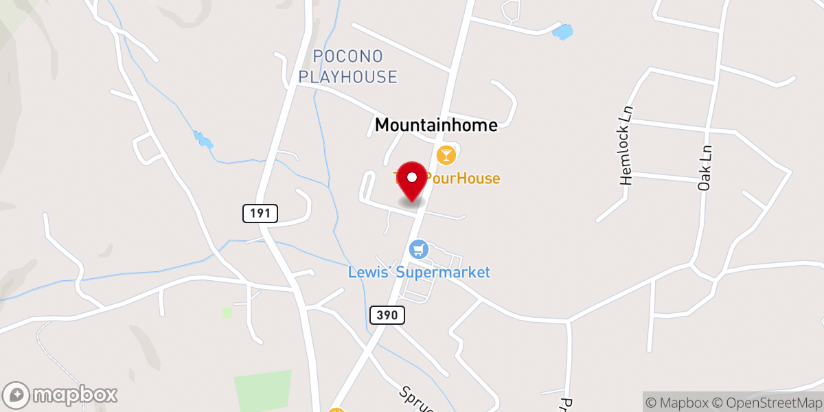 Map showing location of New Life International Church