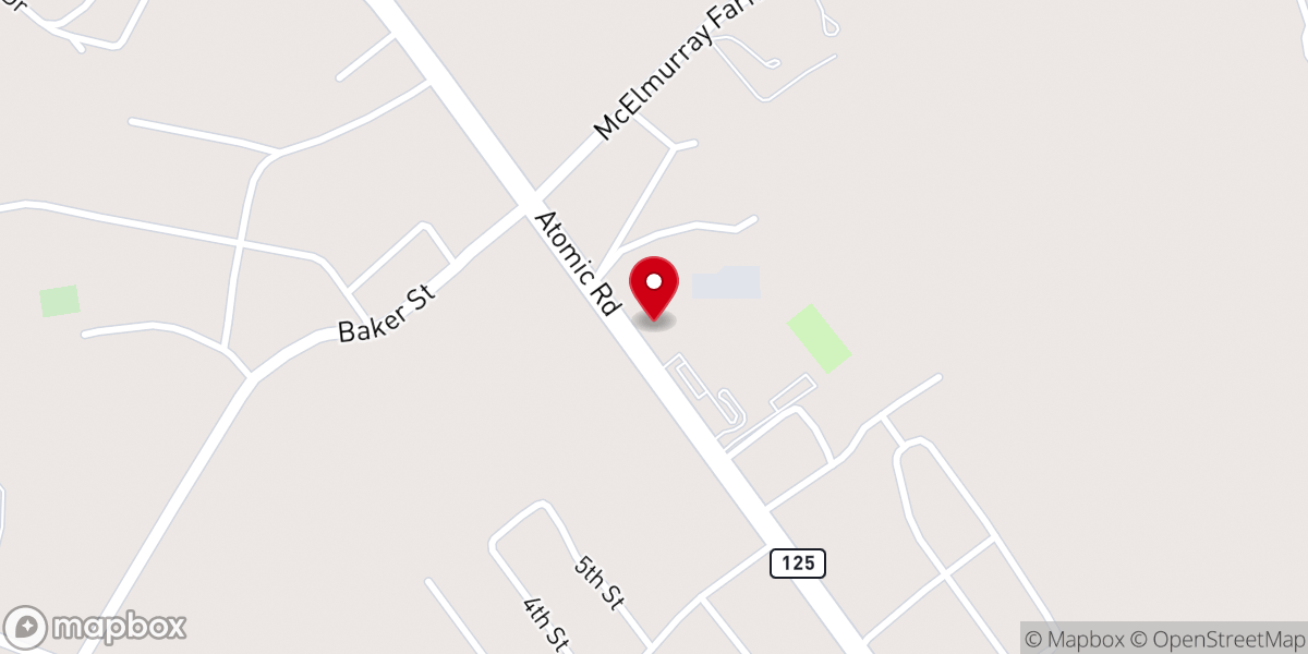 Map showing location of Souls Harvest Church