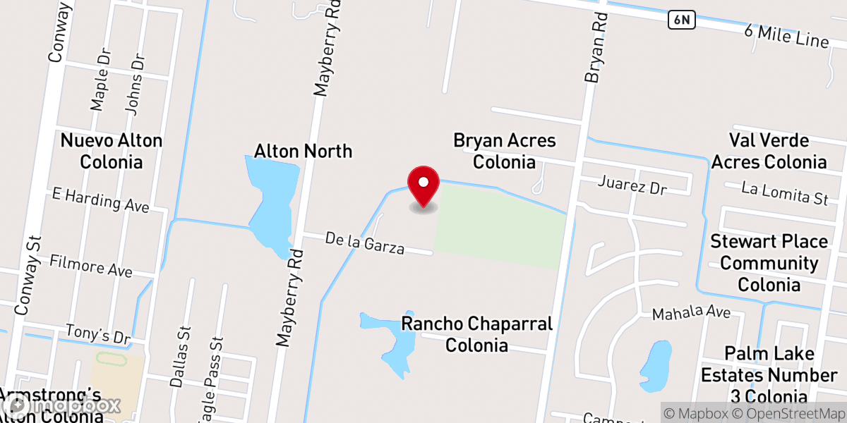 Map showing location of Spirit of Peace Evangelical Lutheran Church