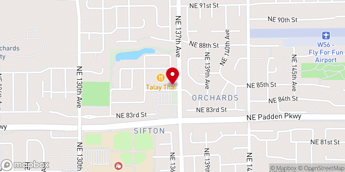 Map showing location of Portland Jewish Messianic Congregation