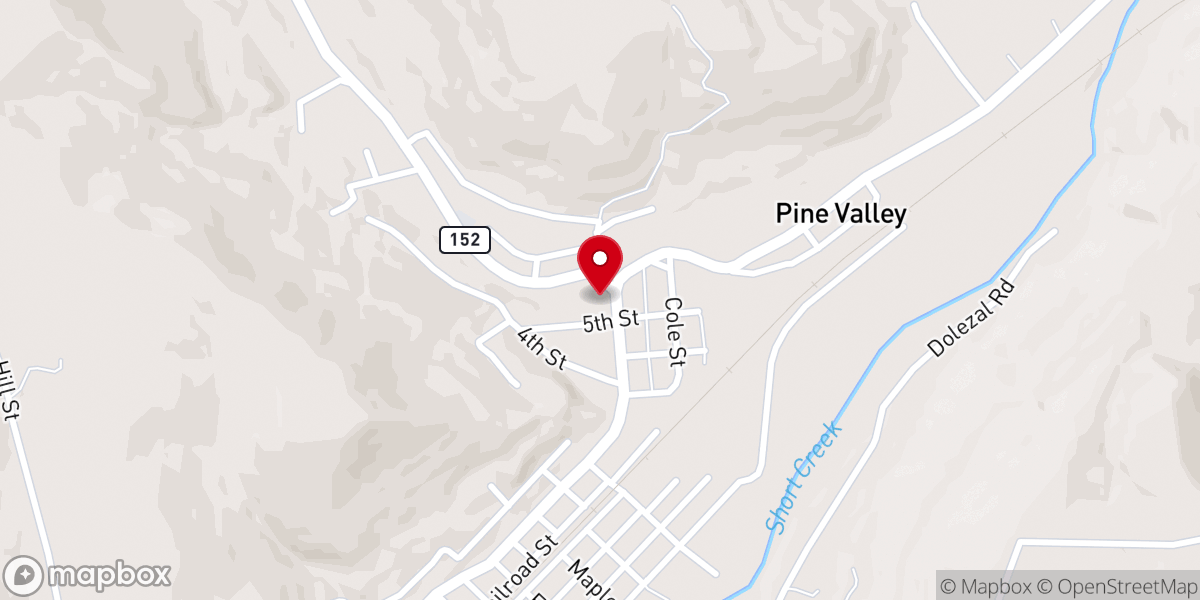 Map showing location of St Adalbert Catholic Church