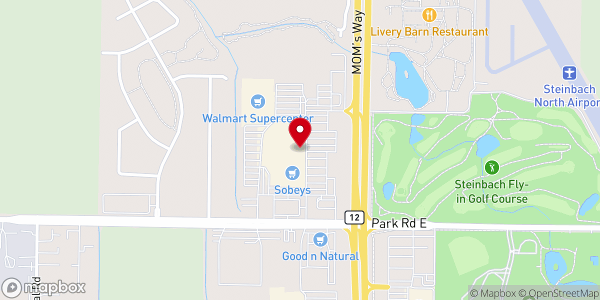 Map showing location of Clearspring Centre