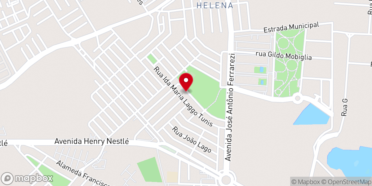 Map showing location of Paróquia Nossa Senhora das Graças