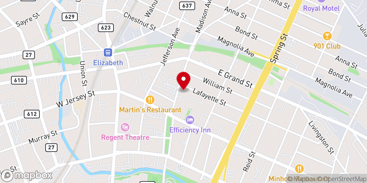 Map showing location of Reedemed Christian Church of God (RCCG) - Rehoboth Chapel